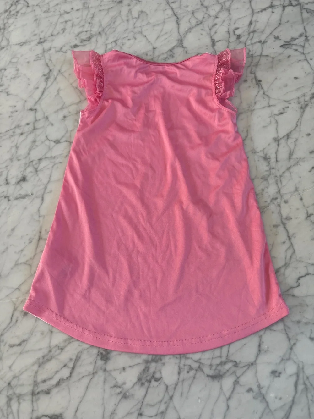 Toddler girl strawberry shortcake nightgown Sz 4T Ruffle Sleeve